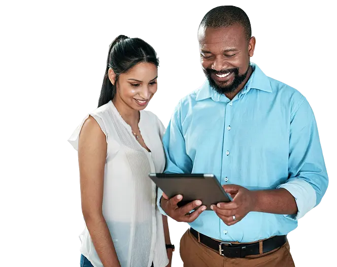 Pessoas trabalhando em um escritório